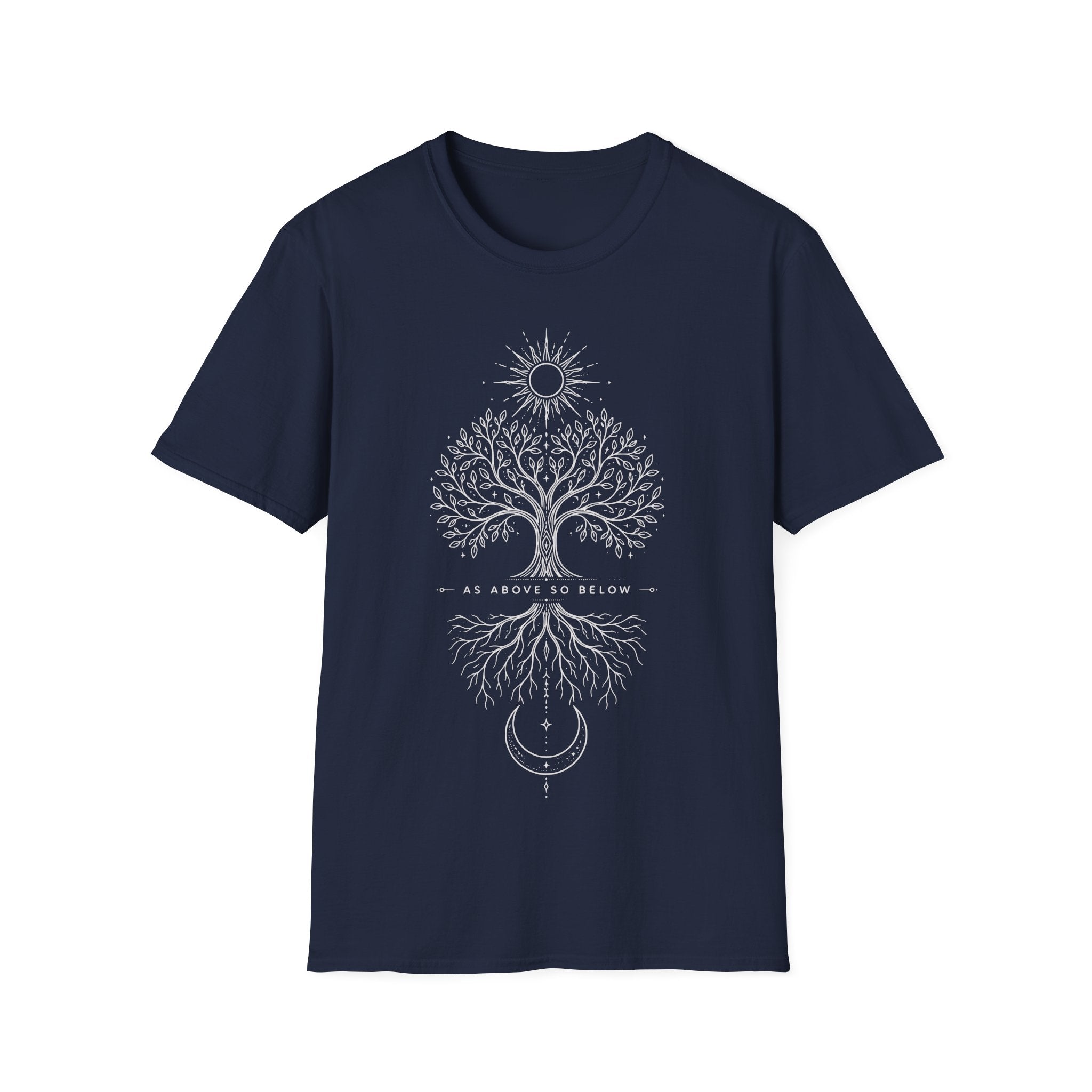 As Above So Below Tree T-Shirt