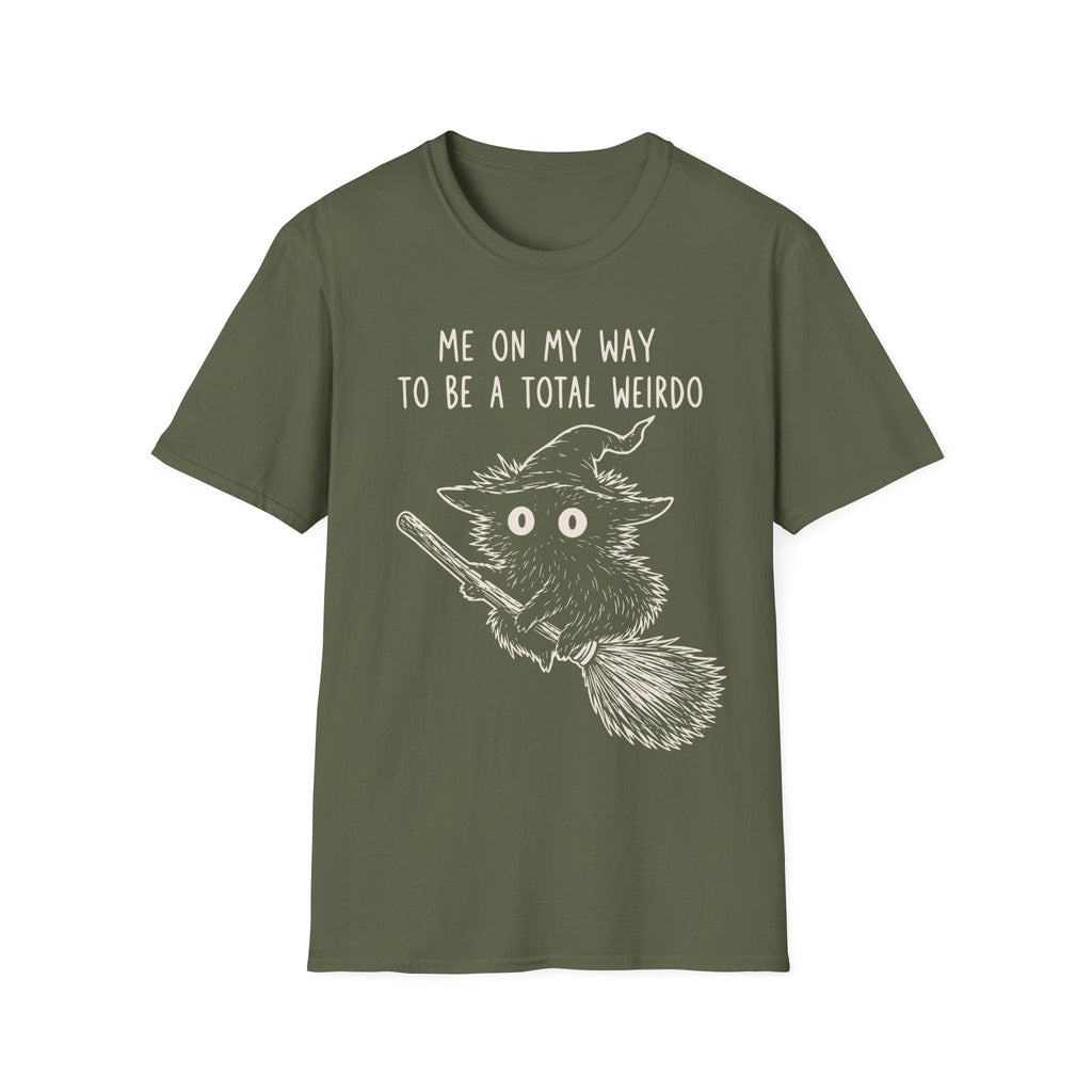 Weirdo Witch Cat T-Shirt