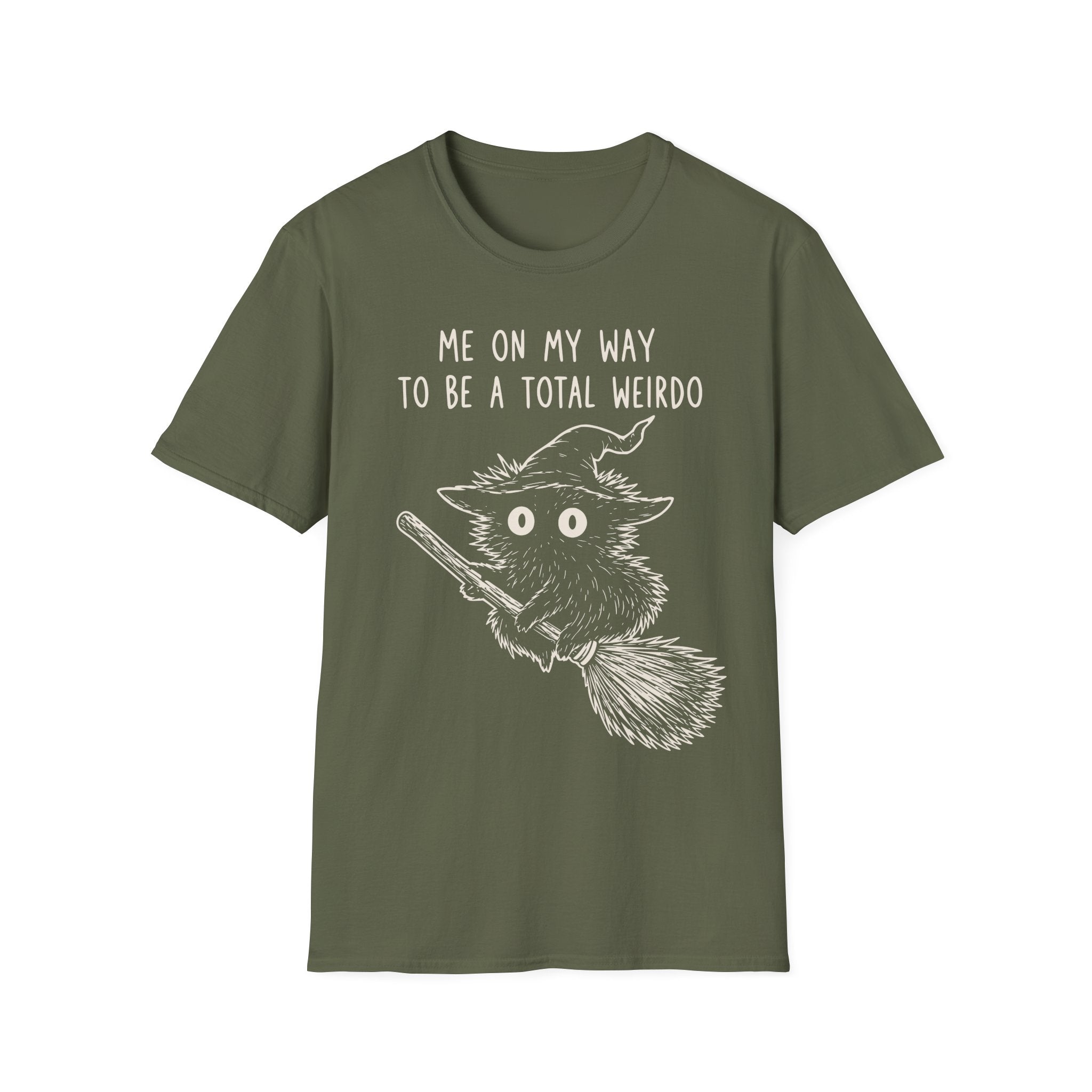 Weirdo Witch Cat T-Shirt