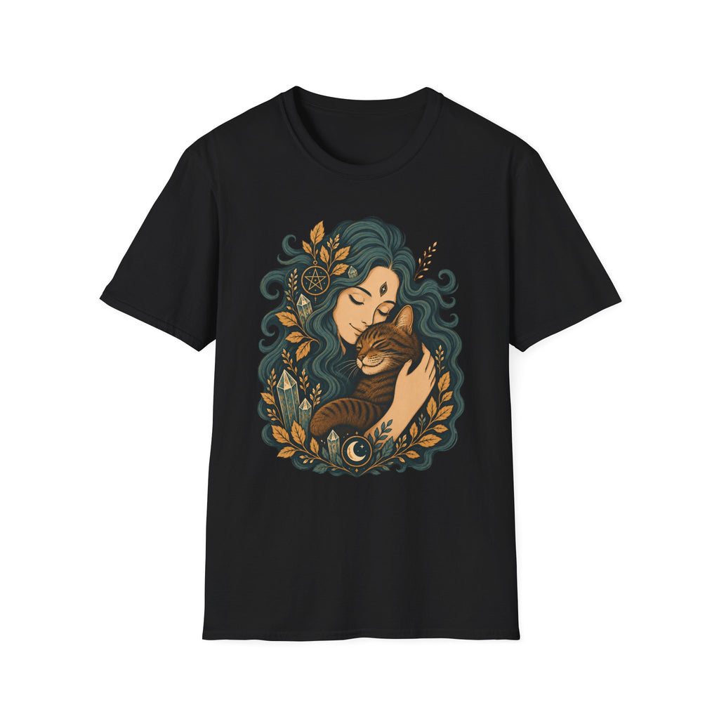 Witch And Cat T-Shirt
