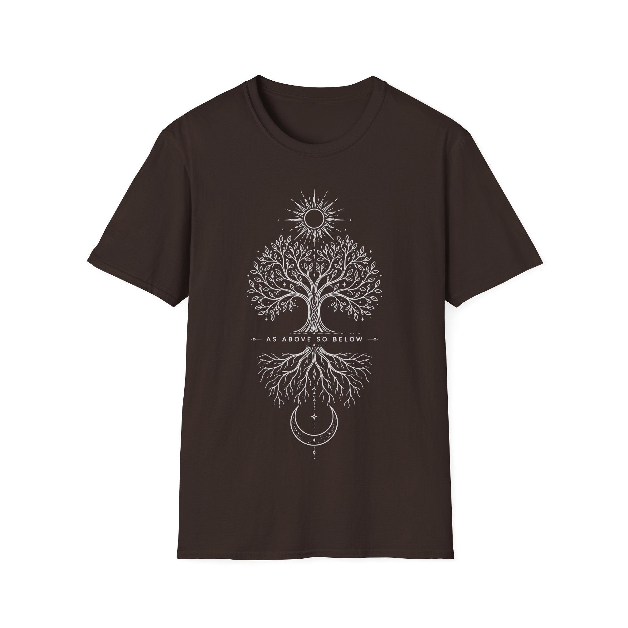 As Above So Below Tree T-Shirt