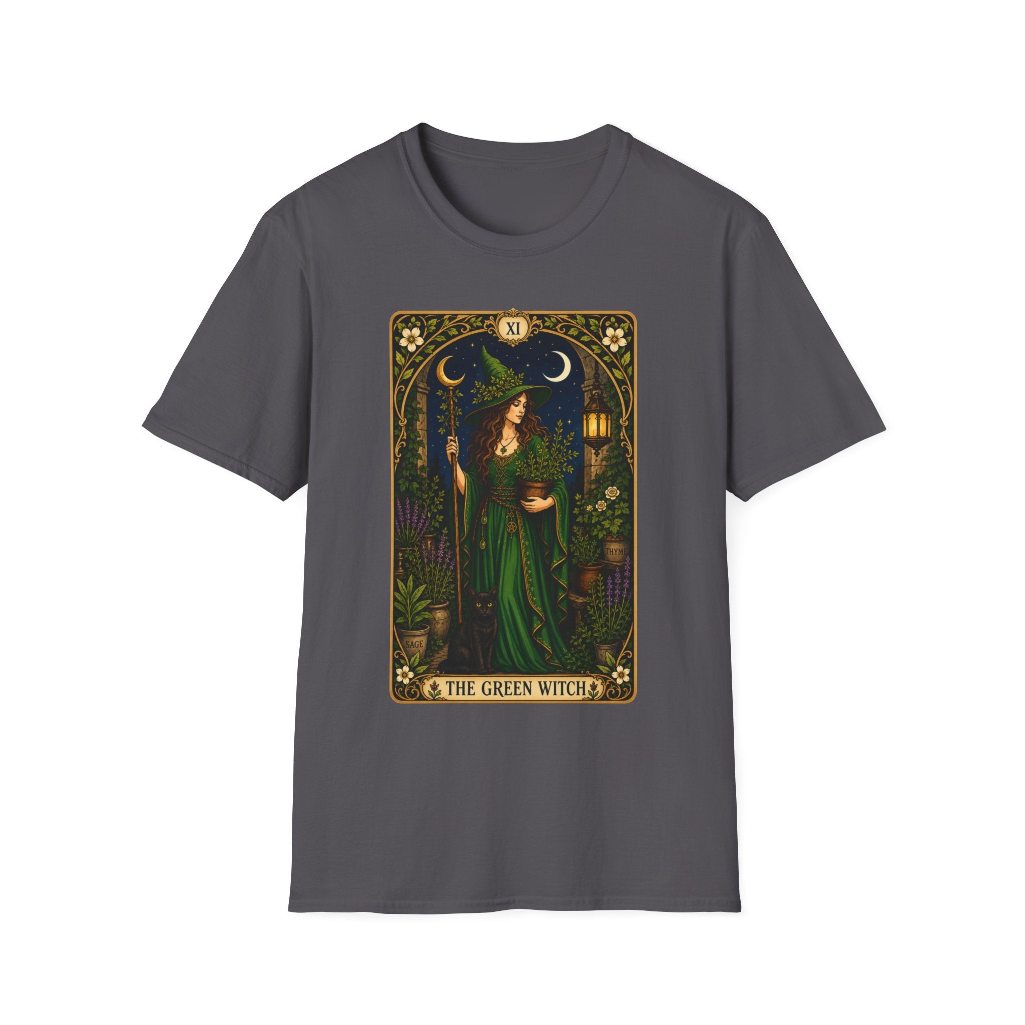 Tarot Green Witch T-Shirt
