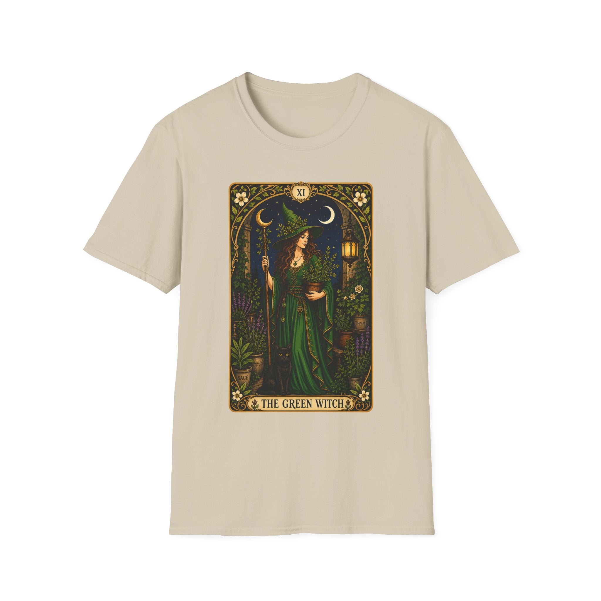 Tarot Green Witch T-Shirt