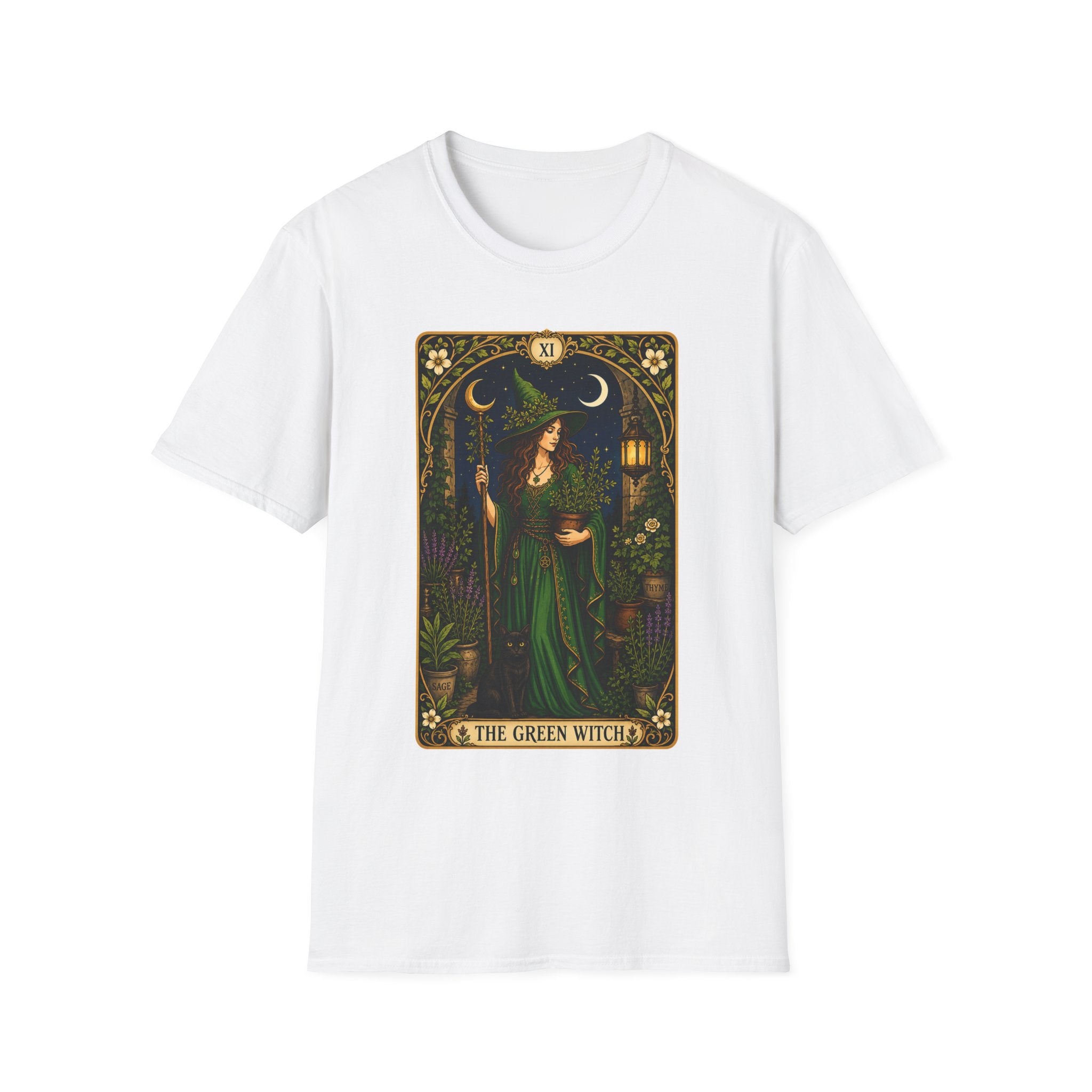 Tarot Green Witch T-Shirt