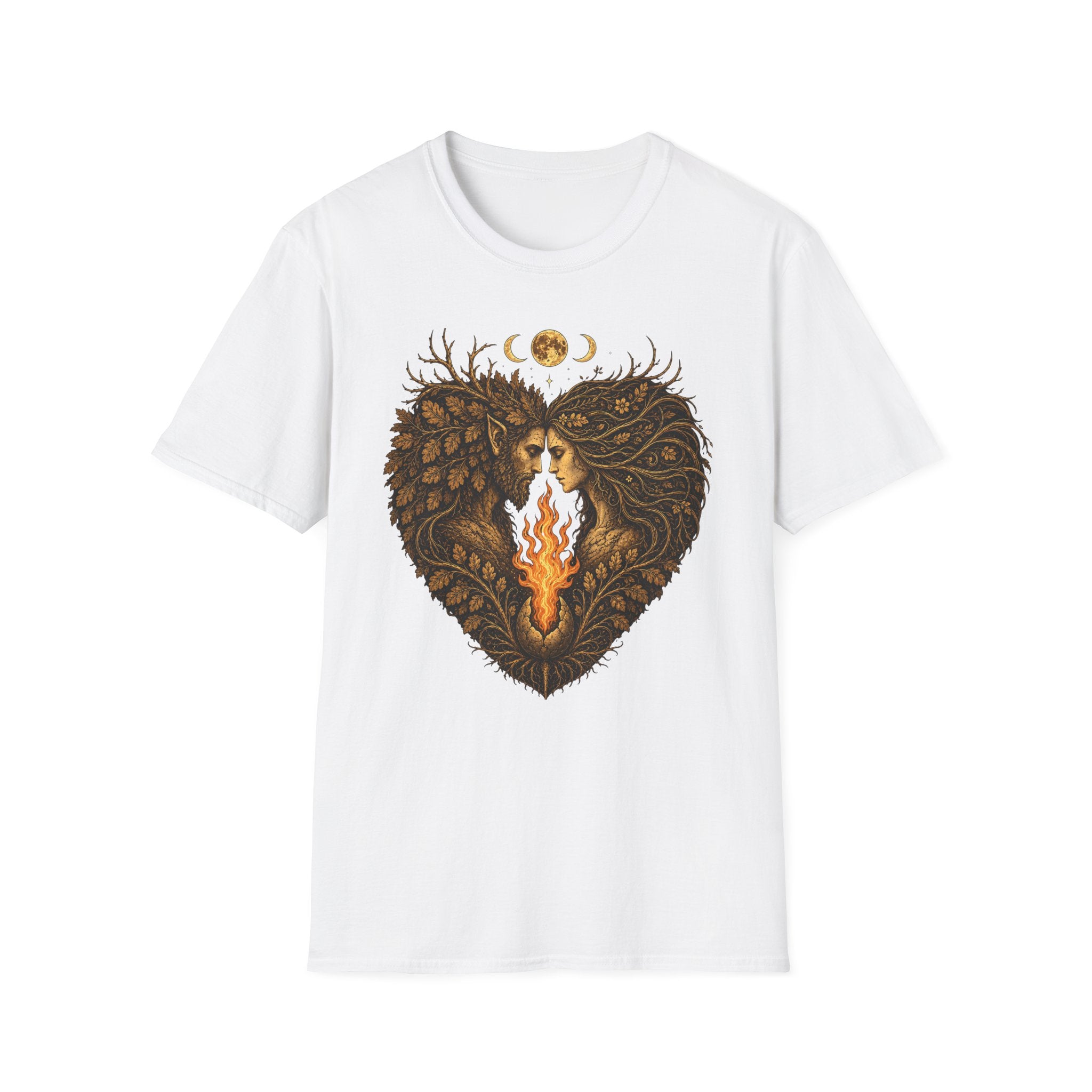 Green Man Green Witch T-Shirt