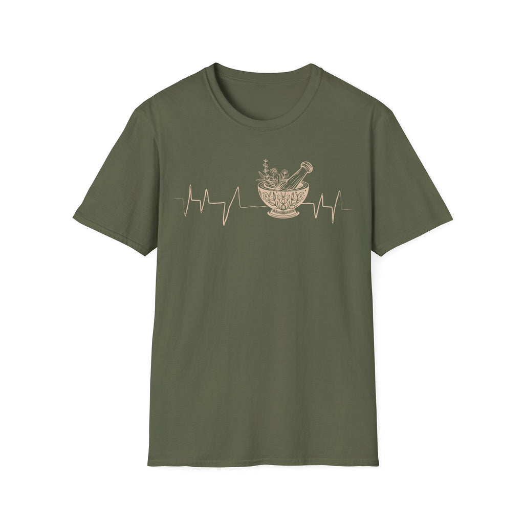 Herbs Heart Chart Line T-Shirt