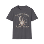 Powered By Caffeine And Spirit World T-Shirt