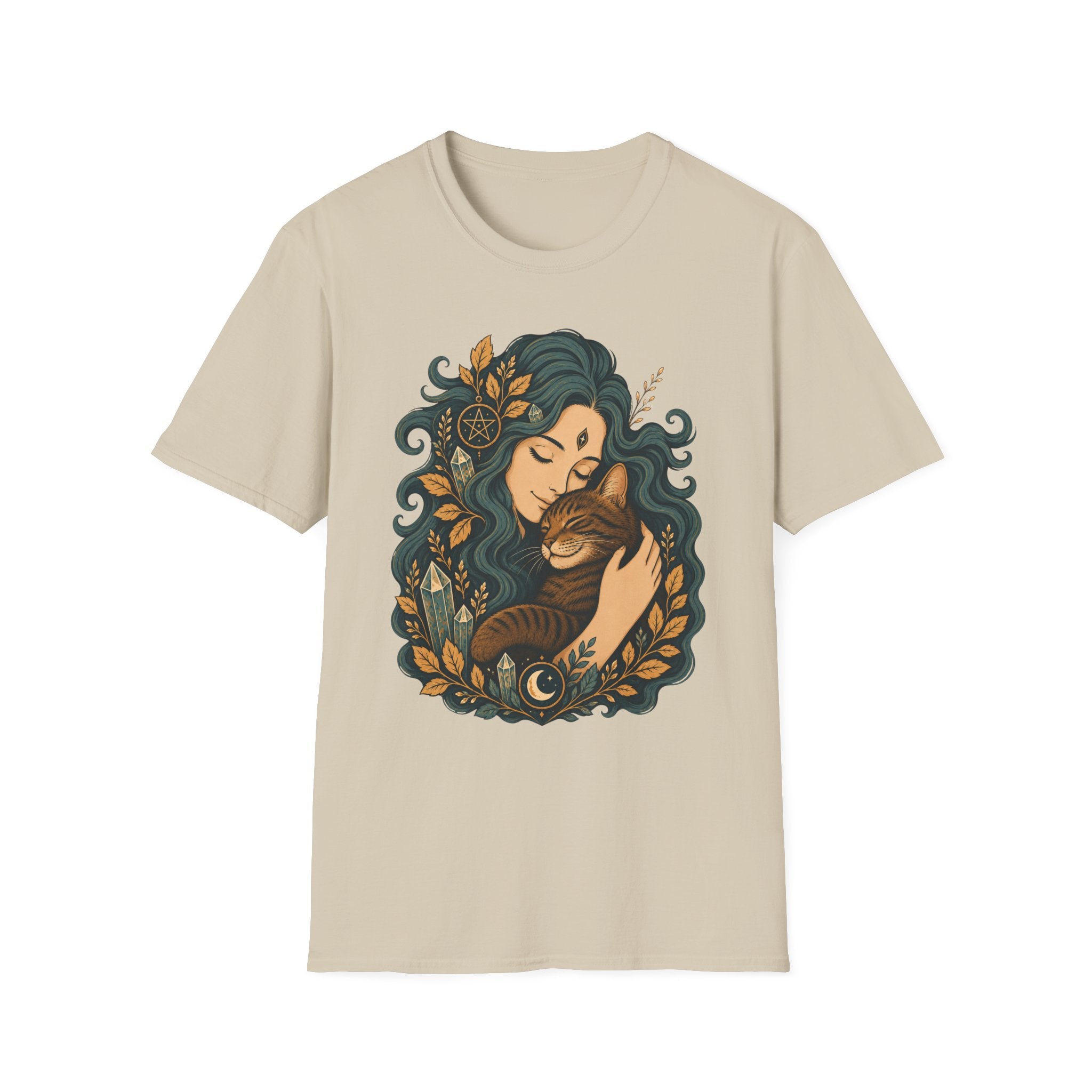 Witch And Cat T-Shirt